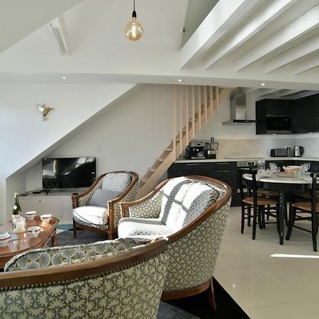 Lostra 2 - Appartement Avec Mezzanine, Front De Mer A Cancale Sur Le Port De La Houle Ngoại thất bức ảnh