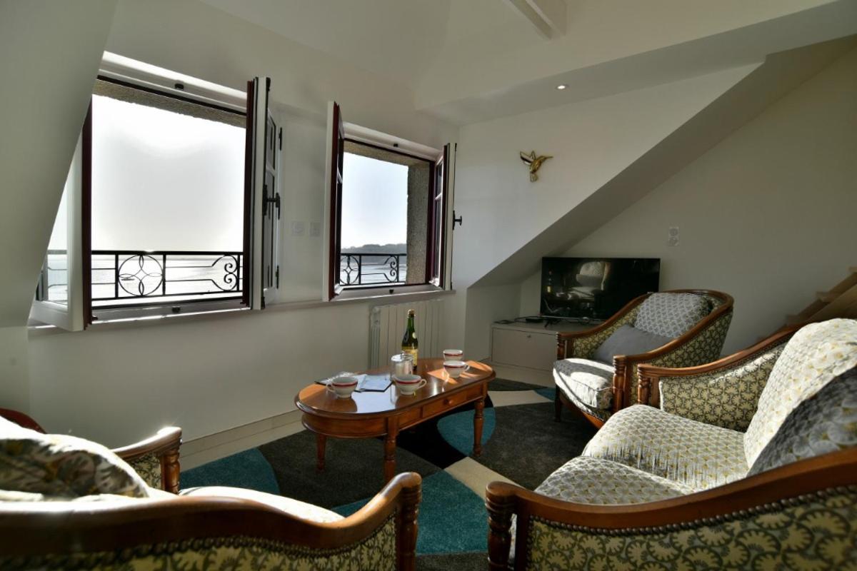 Lostra 2 - Appartement Avec Mezzanine, Front De Mer A Cancale Sur Le Port De La Houle Ngoại thất bức ảnh